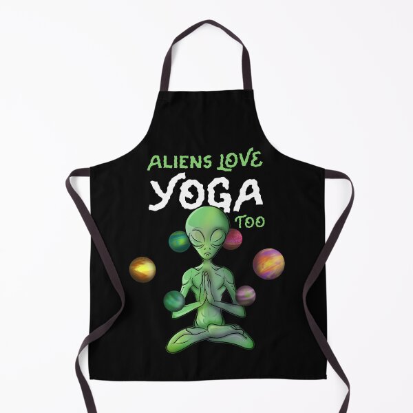 Item preview, Aliens Love Yoga designed and sold by BlackSheepEllis.