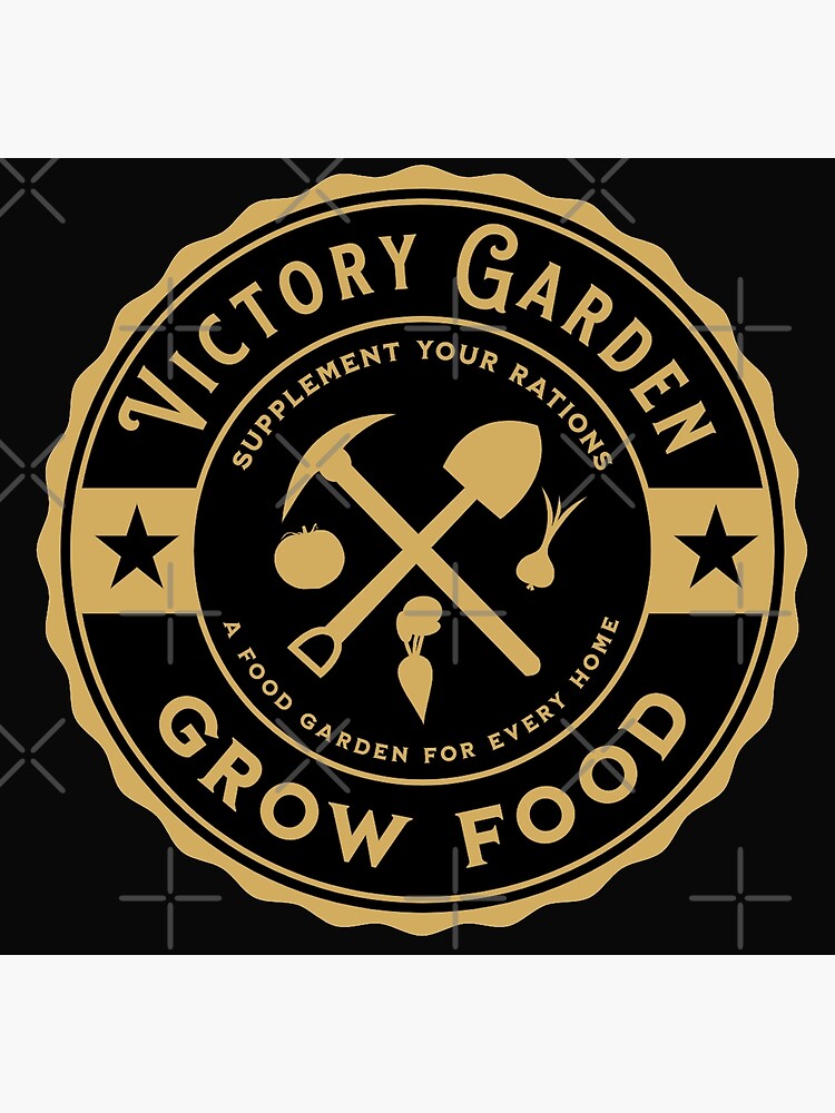 "Victory Garden Survival Gardening" Poster for Sale by CattlettArt