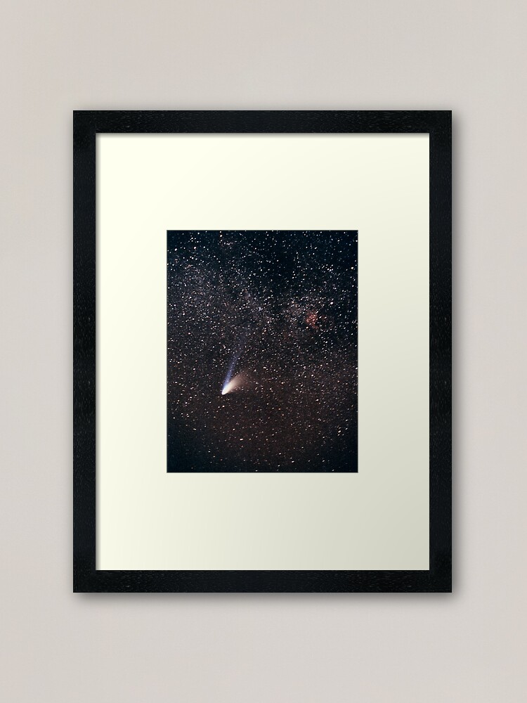 Alternate view of Comet Hale-Bopp Framed Art Print