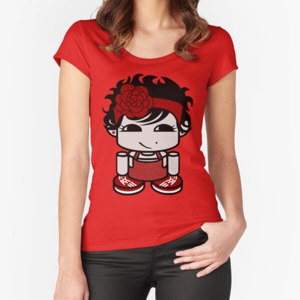 TaTa O'BOT Toy Robot 1.0 Fitted Scoop T-Shirt