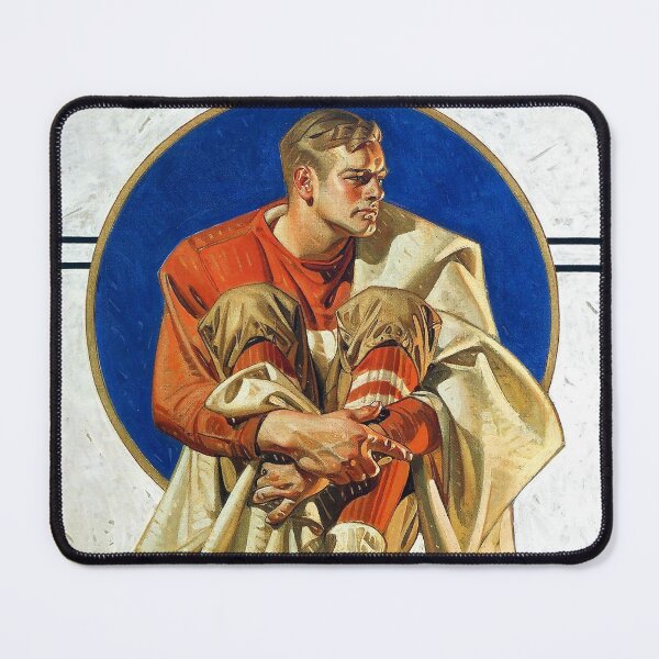 Item preview, Joseph Christian Leyendecker Football designed and sold by TeeARTHY.