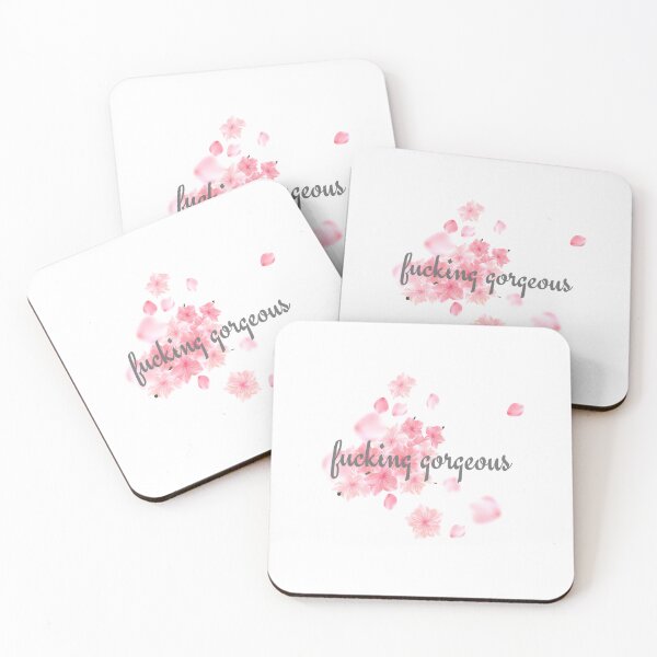 Item preview, Delicate Fucking Flowers - Fucking Gorgeous - Pink Flowers designed and sold by The Misadventures of Jo.