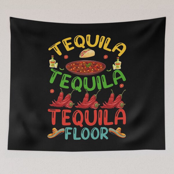 Artikelvorschau, Tequila Tequila Tequila Boden entworfen und verkauft von BoriJanis.