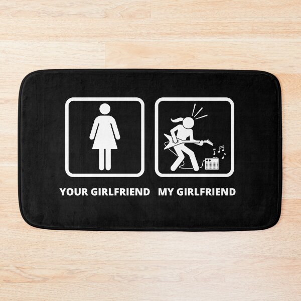 Item preview, Cool My Guitarist Girlfriend Comparison For Musical Boyfriend Girlfriend As Music Lovers - Guitarist Girlfriend designed and sold by Funwithmusic.