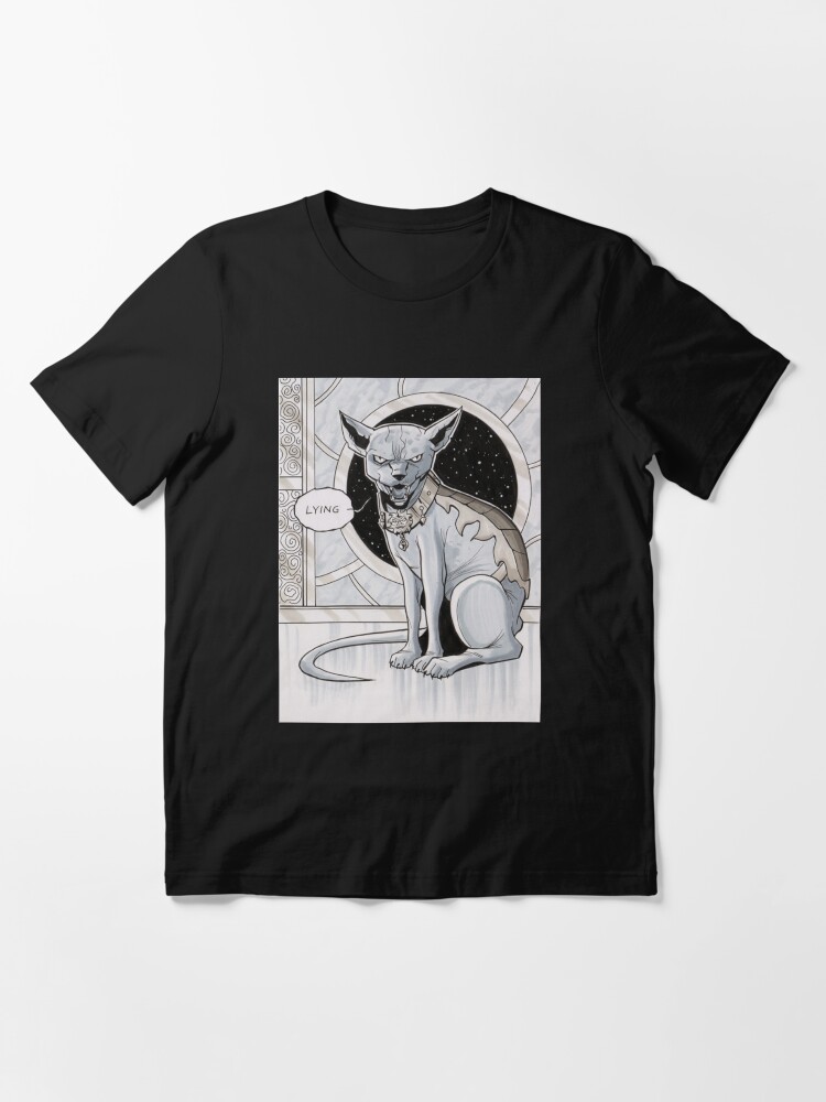 Saga lying shop cat shirt