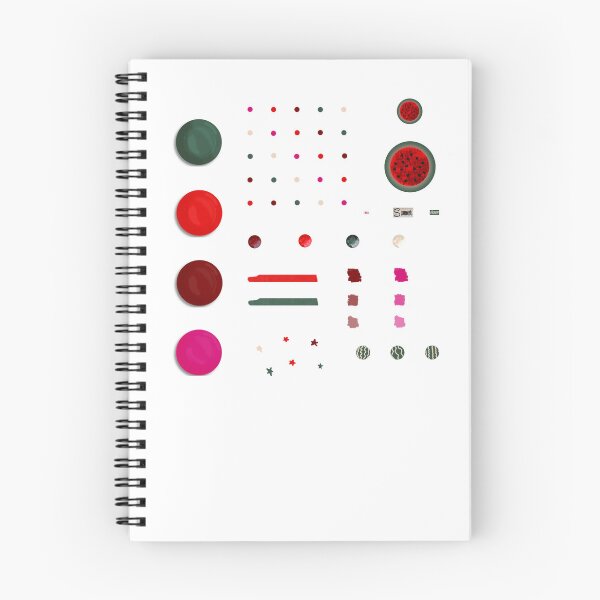 Item preview, Watermelon Aesthetic Planner Stickers designed and sold by LochNestFarm.