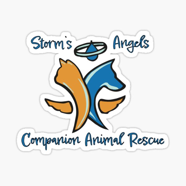Storm’s Angels Rescue Large Color Logo Sticker