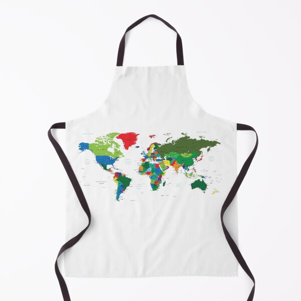 Item preview, World Map designed and sold by abbazabba.