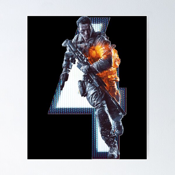 Poster Battlefield 4 - cover | Wall Art, Gifts & Merchandise 