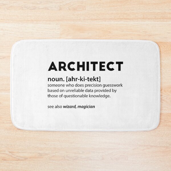 Item preview, Architect Meaning Noun Definition Architecture Saying designed and sold by levintere.