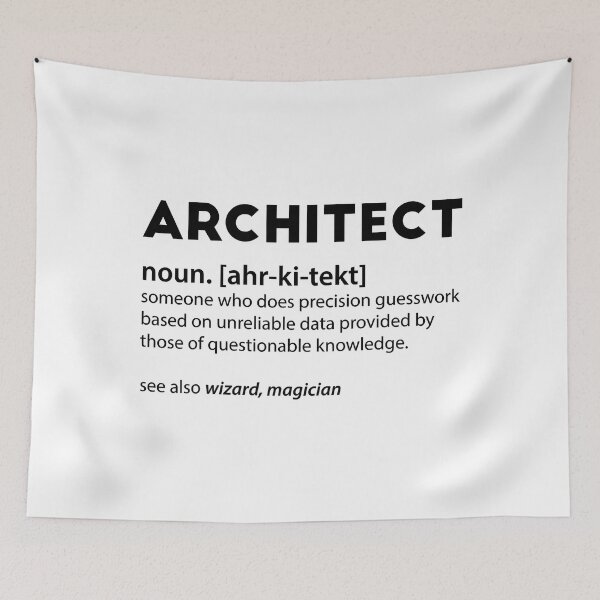 Item preview, Architect Meaning Noun Definition Architecture Saying designed and sold by levintere.