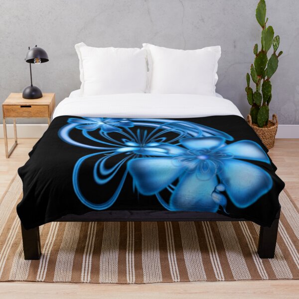 Artikelvorschau, Blaue Blume des Friedens entworfen und verkauft von RocFashions.