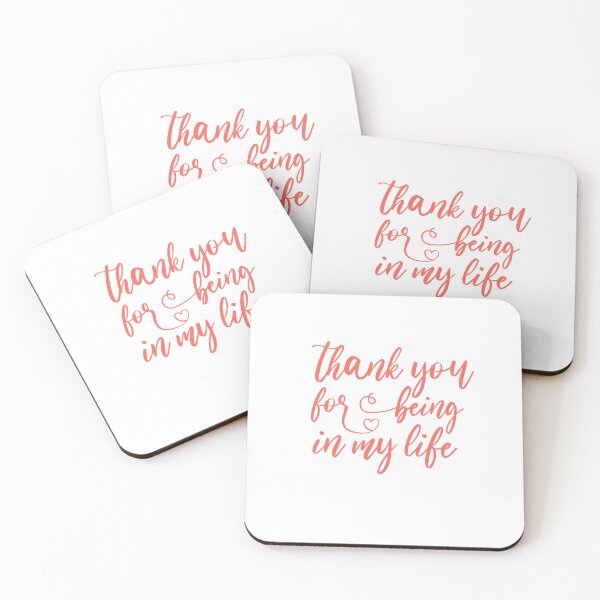 Item preview, thank you for being in my life designed and sold by AnisosPteron.