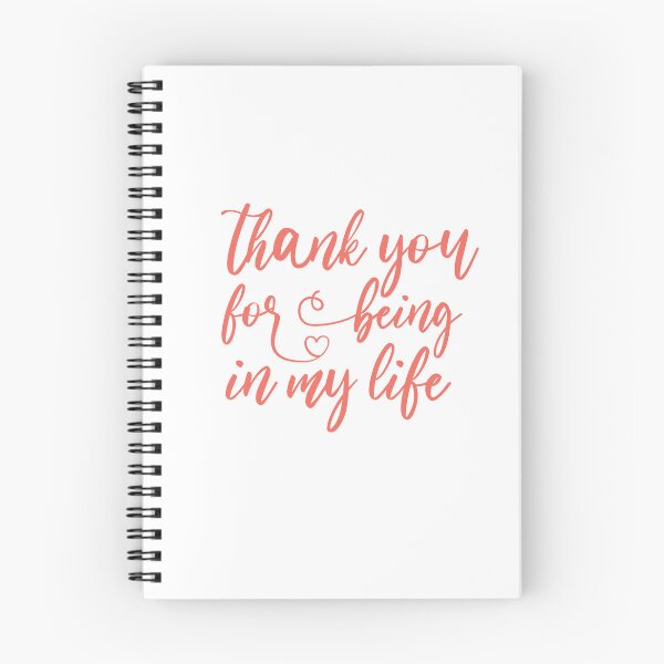 Item preview, thank you for being in my life designed and sold by AnisosPteron.