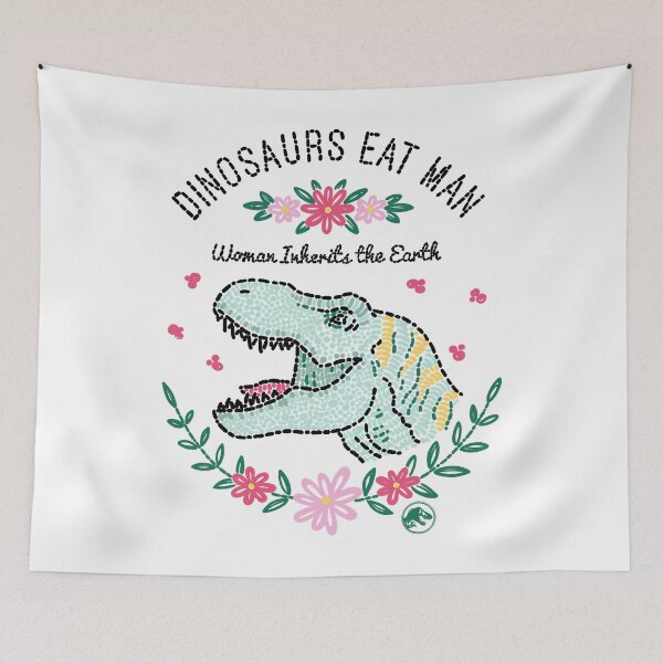 Item preview, Dinosaurs Eat Man Women Inherit The Earth designed and sold by HugheDemeyer.