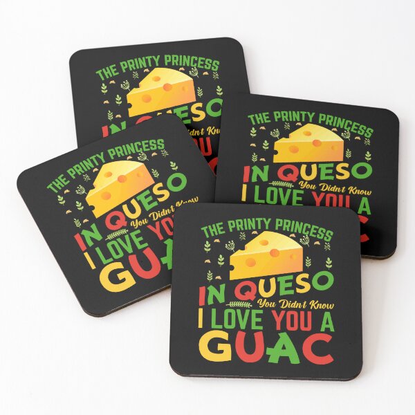 Item preview, The Printy Princess In Queso I Love You A Guac designed and sold by BoriJanis.