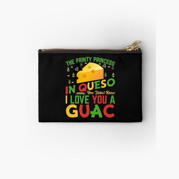 Item preview, The Printy Princess In Queso I Love You A Guac designed and sold by BoriJanis.