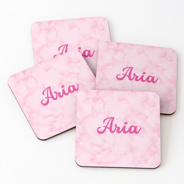 Item preview, Pink Marble Aria Name Design  designed and sold by debmund.
