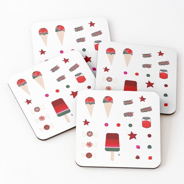 Item preview, Watermelon Sweet Summer Aesthetic Sheet designed and sold by LochNestFarm.