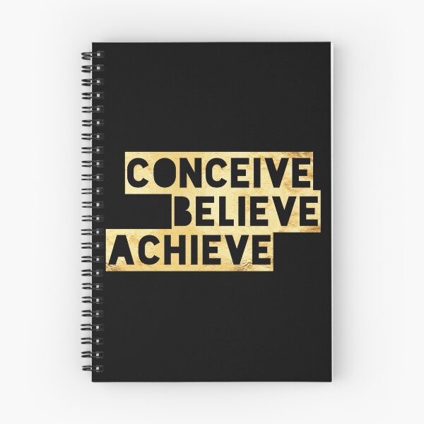 Item preview, Mind Power, Conceive, Believe, Achieve.  Inspiring Positive Thinking Success Shirt.   designed and sold by Better Me.