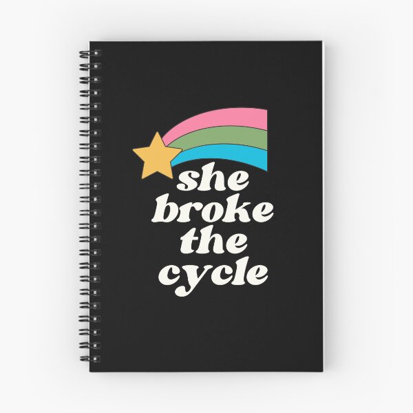 Item preview, She Broke The Cycle (In Black) designed and sold by TrippyHistory.