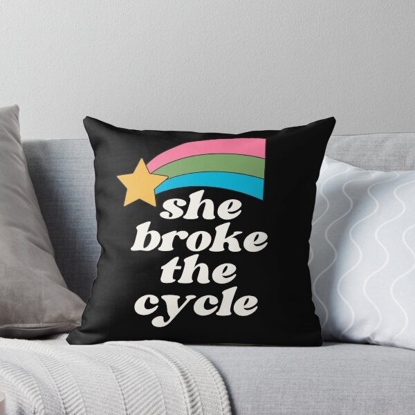 Item preview, She Broke The Cycle (In Black) designed and sold by TrippyHistory.