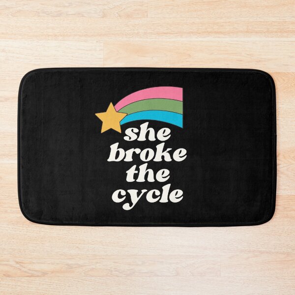 Item preview, She Broke The Cycle (In Black) designed and sold by TrippyHistory.