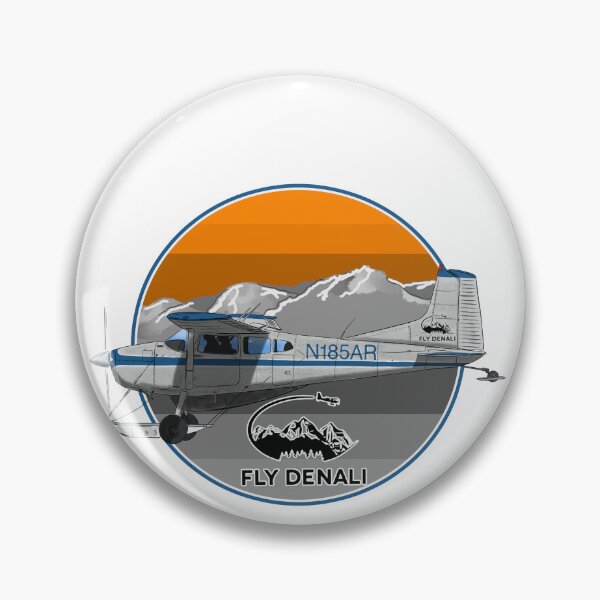 Item preview, Fly Denali Cessna 185 designed and sold by Michael Garber.