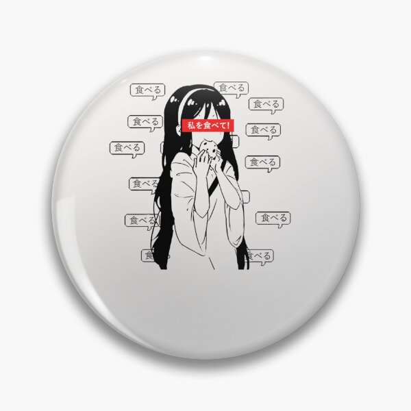 Item preview, Doux anime fille manger cookie  designed and sold by loganmillerw.