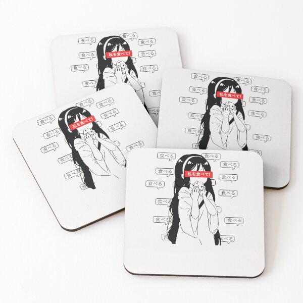 Item preview, Doux anime fille manger cookie  designed and sold by loganmillerw.