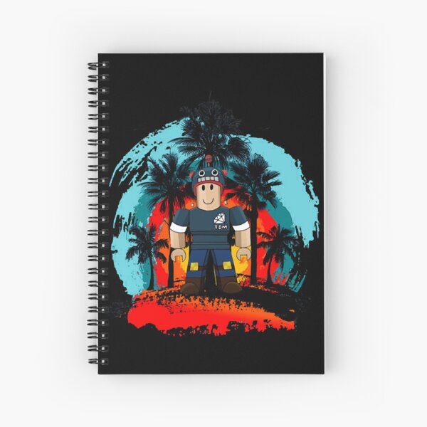 Roblox Noob T-Poze Spiral Notebook by Den Verano - Fine Art America