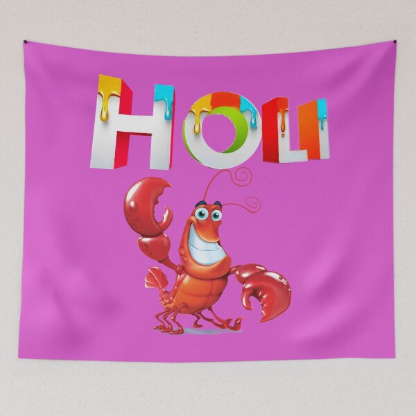 Item preview,  Cartoon Shrimp Illustrations, Holi Logo  designed and sold by taherismail.