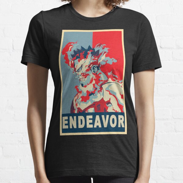Endeavor T Shirt 100% Cotton Endeavour Endeavor Character Todoroki Enji  Endeavor Flame Hero Endeavor Endeavor Enji Todoroki - Tailor-made T-shirts  - AliExpress