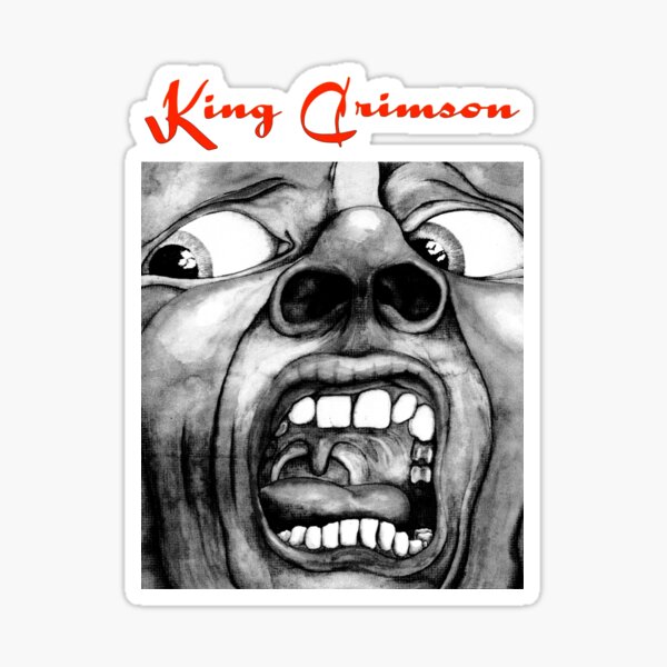 King Crimson Sticker By Rileylebsack Redbubble