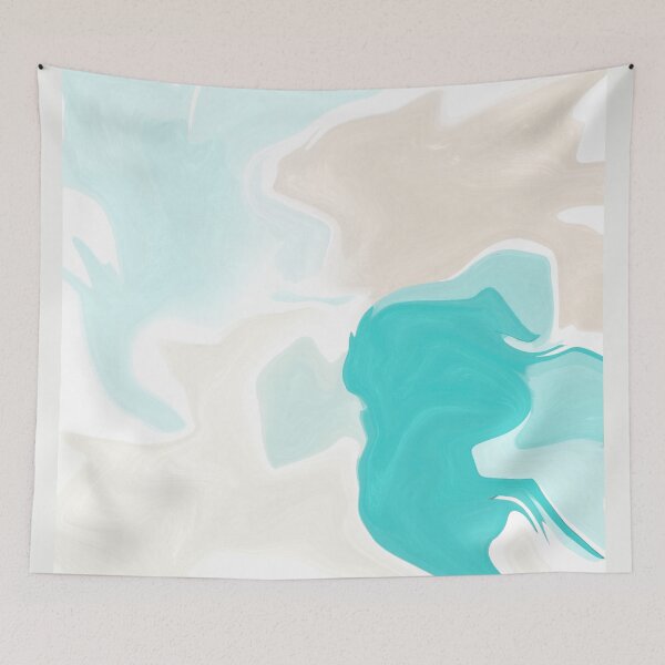 Item preview, Emerald Green Beige Watercolor designed and sold by slimbirdy.