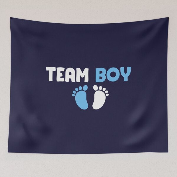 Item preview, Team boy gender reveal quote cute Baby Shower designed and sold by PhamUyenPCC.