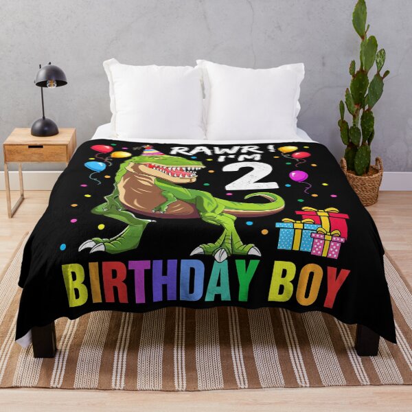 Item preview, Rawr Im 2 Birthday Boy Kids 2 Year Old 2nd Birthday Boy T Rex Dinosaur designed and sold by HugheDemeyer.