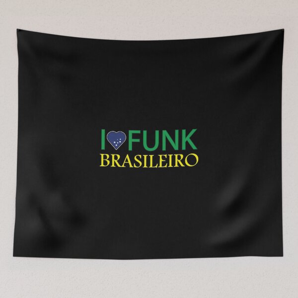 Item preview, I Love Funk Brasileiro Brazil Music Design Tank Top designed and sold by desireeowe.