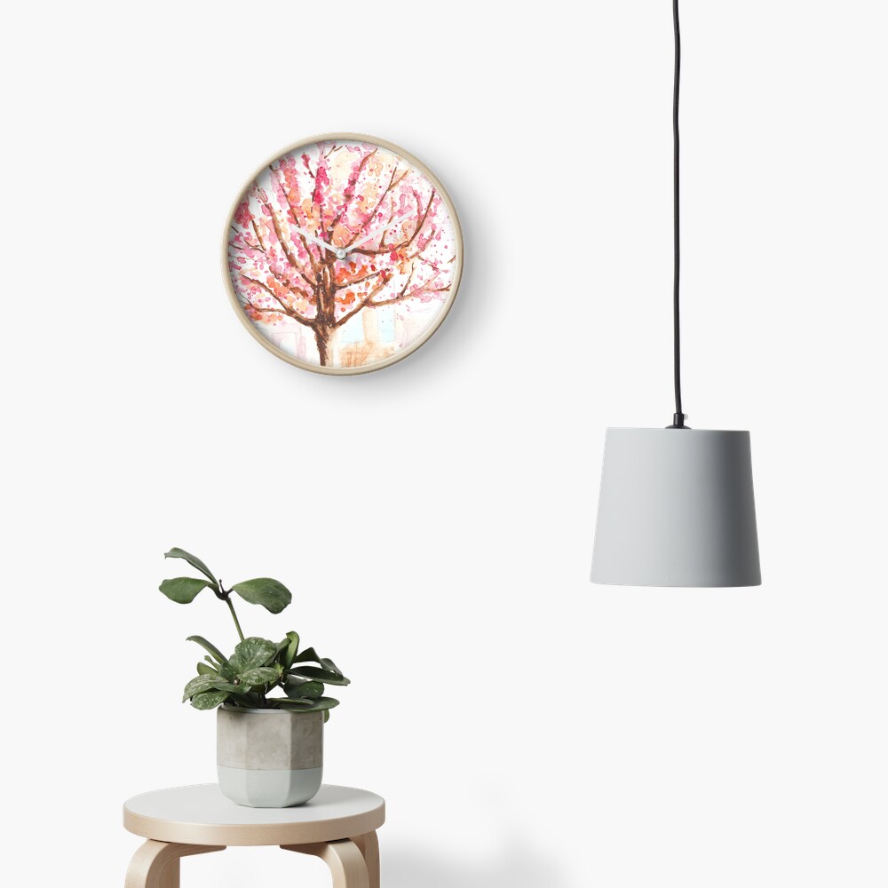 Brussels blossom Clock