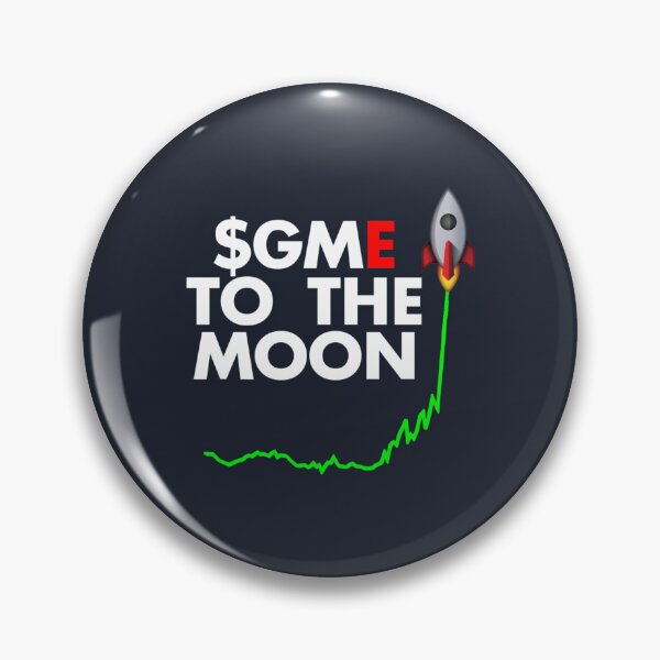 Artikelvorschau, GameStop Stock GME zum Mond entworfen und verkauft von DatDemSA.