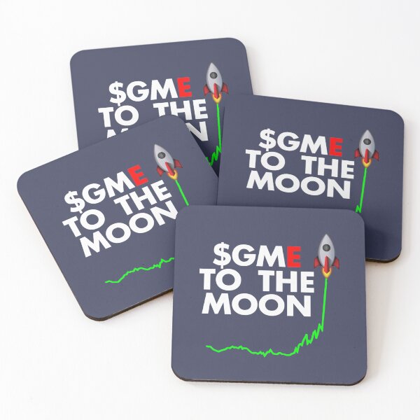 Artikelvorschau, GameStop Stock GME zum Mond entworfen und verkauft von DatDemSA.