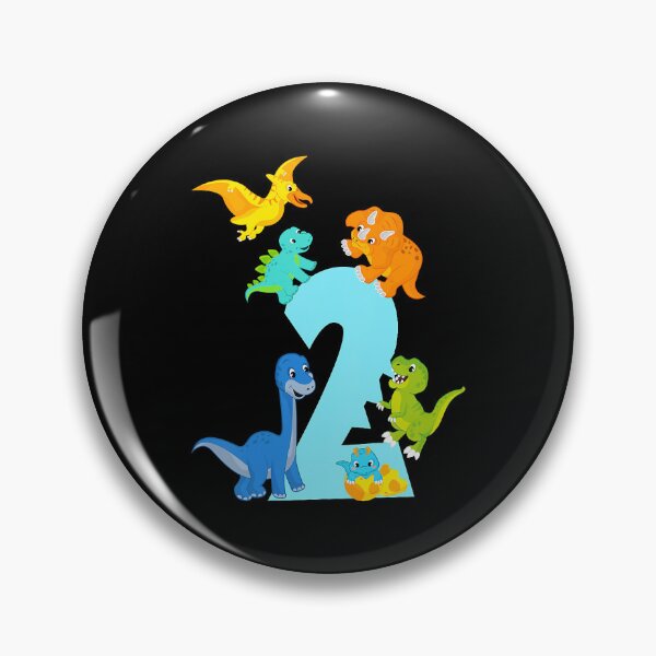 Artikelvorschau, Kinder 2 Jahre alt Dinosaurier Spielzeug Dino Slogan 2. Geburtstag Junge entworfen und verkauft von HugheDemeyer.