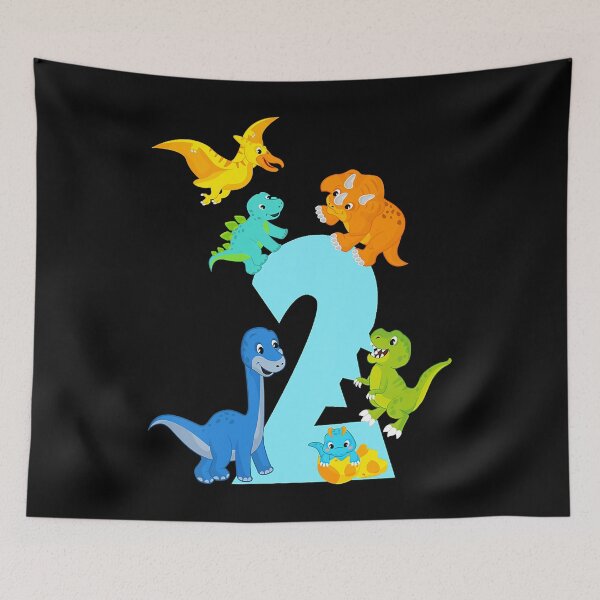 Item preview, Kids 2 Years Old Dinosaur Toys Dino Slogan 2nd Birthday Boy designed and sold by HugheDemeyer.