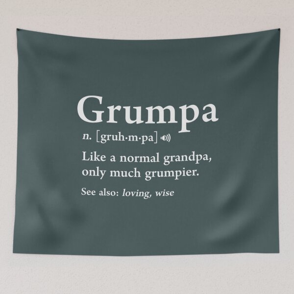 Item preview, Grumpa Definition Funny Fathers Day Gift Best Grandpa Cool designed and sold by DatDemSA.