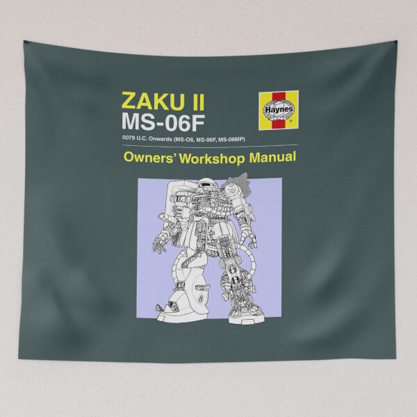 Artikelvorschau, Gundam Zaku II Bedienungsanleitung entworfen und verkauft von DatDemSA.