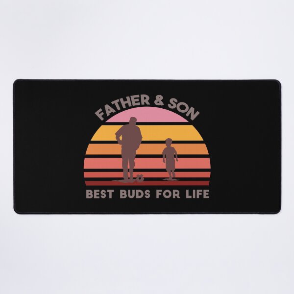 Item preview, FATHER & SON BEST BUDS FOR LIFE designed and sold by Wooden-rack.