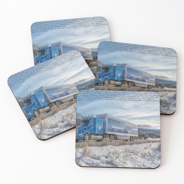 Item preview, Autonomous Truck Art designed and sold by Alicefish.