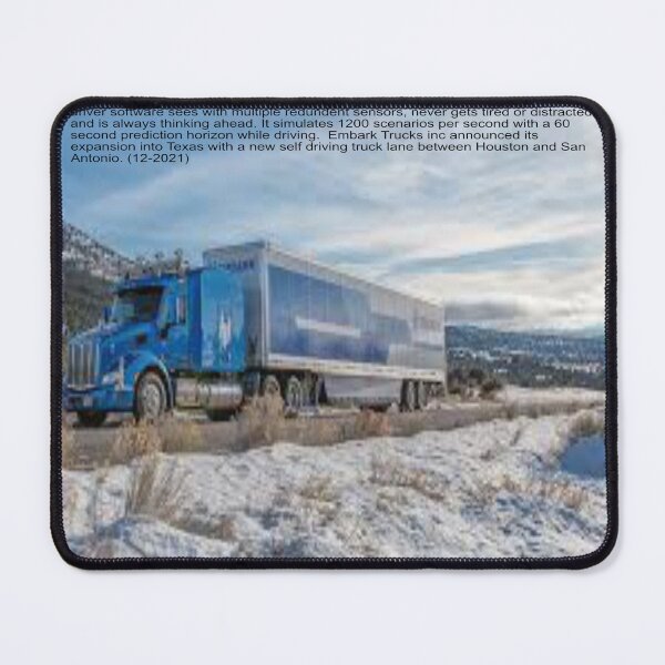 Item preview, Autonomous Truck Art designed and sold by Alicefish.