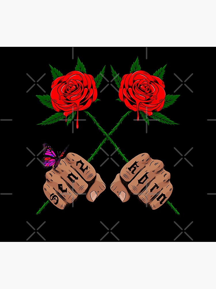 "Eladio Carrion Merch Eladio Carrion Sauce Boyz Rose" Poster for Sale