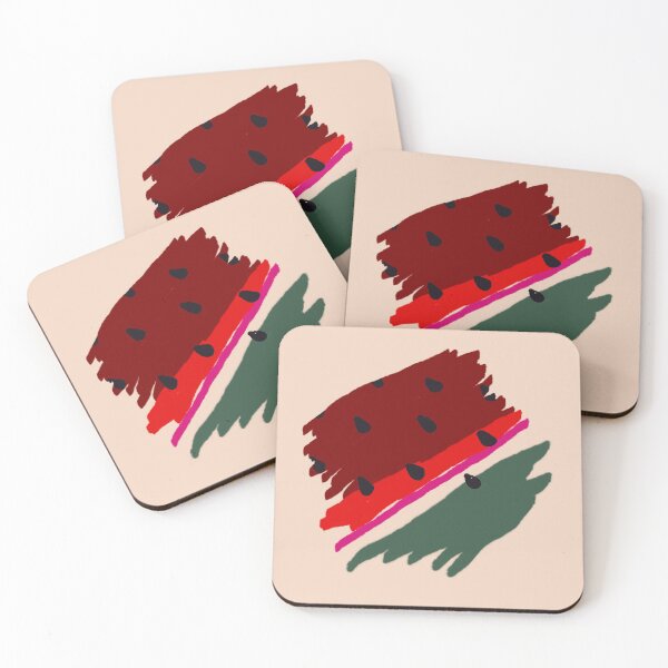 Item preview, Watermelon Brushwork designed and sold by LochNestFarm.